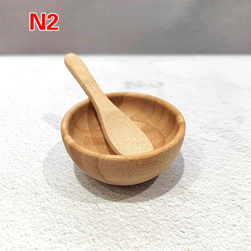 1set Mask Bowl Women Lady DIY Facial Mask Kit Face Mask Bamboo Bowl Mixing Stick Spoon Spatula Kit Cosmetic Beauty Tool SkinCare