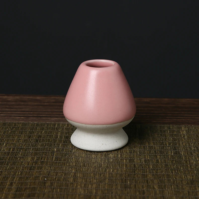Matcha Tea Whisk Holder Ceramic Holder for Bamboo Matcha Chasen fit for Matcha Chasen Tea Set Accessories