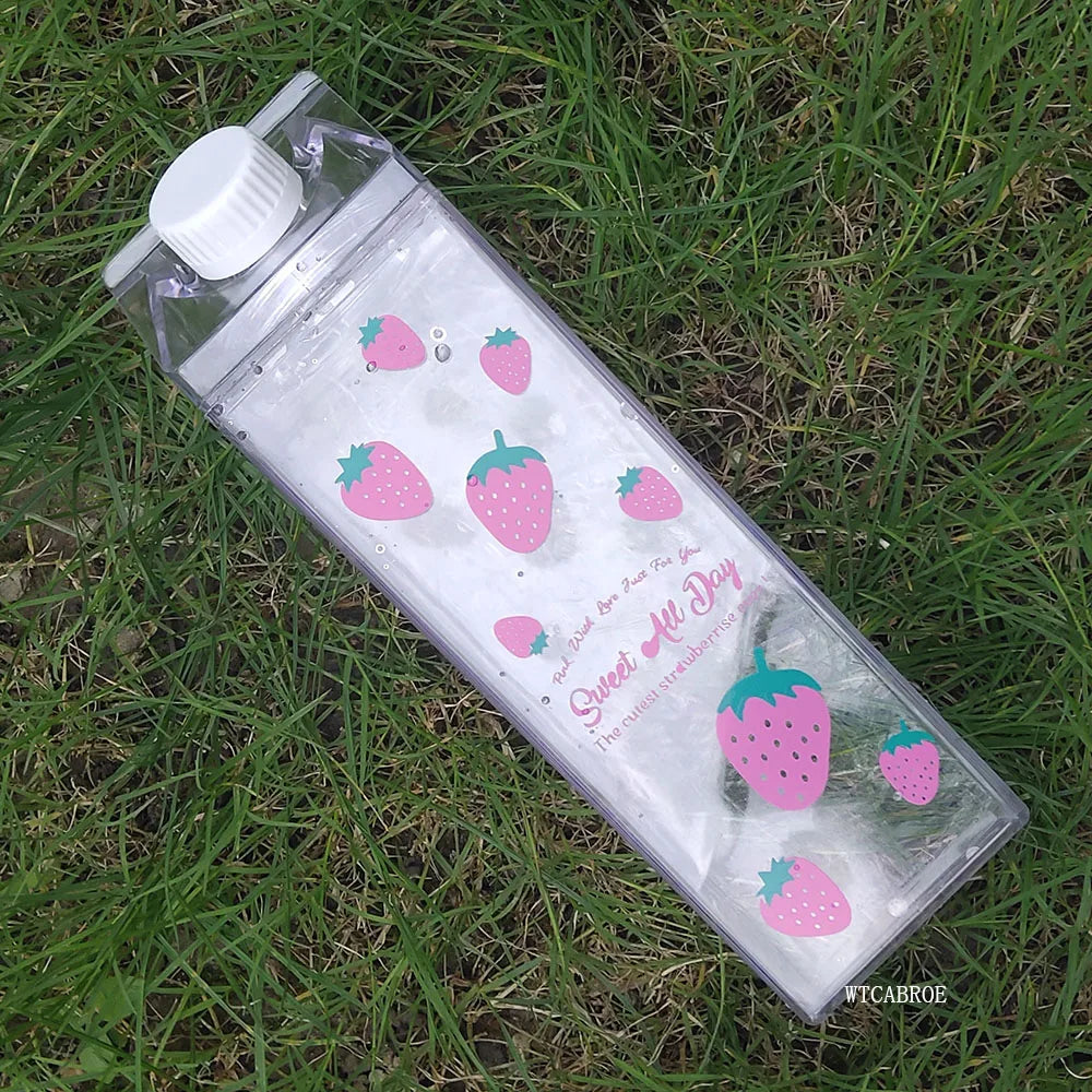 500ML Water Bottle Drinkware Eco Friendly Shaker Gourd Kitchen Items Water-bottle 1000ml Bottled Water Milk Drink Sports Bottles