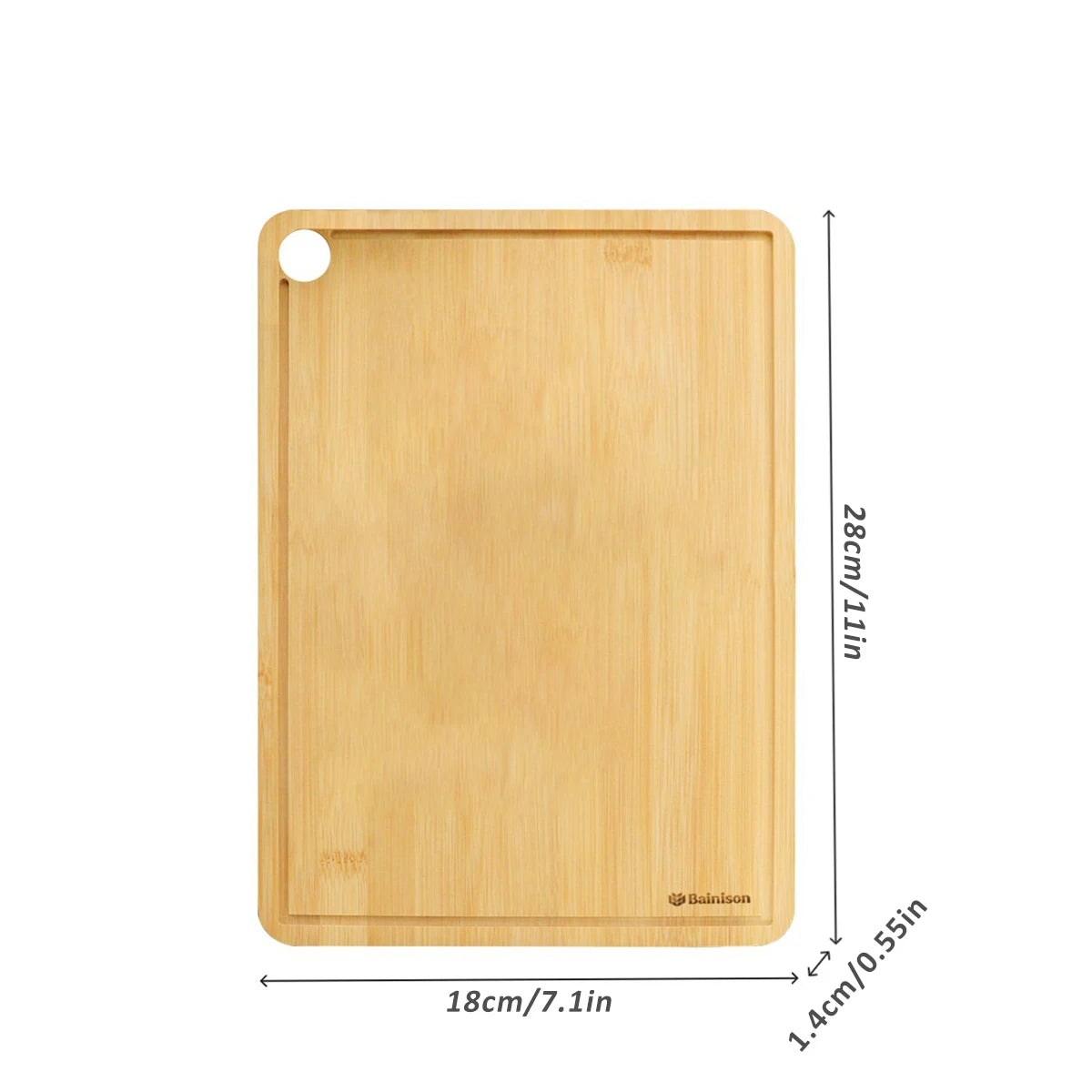 Eco-Friendly Kitchen Bamboo Cutting Board - Durable & Stylish