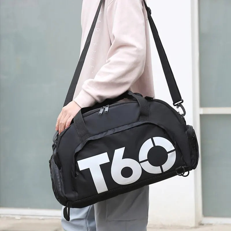 Waterproof Gym Bag for Fitness Enthusiasts - Sporty, Portable, and Ultralight