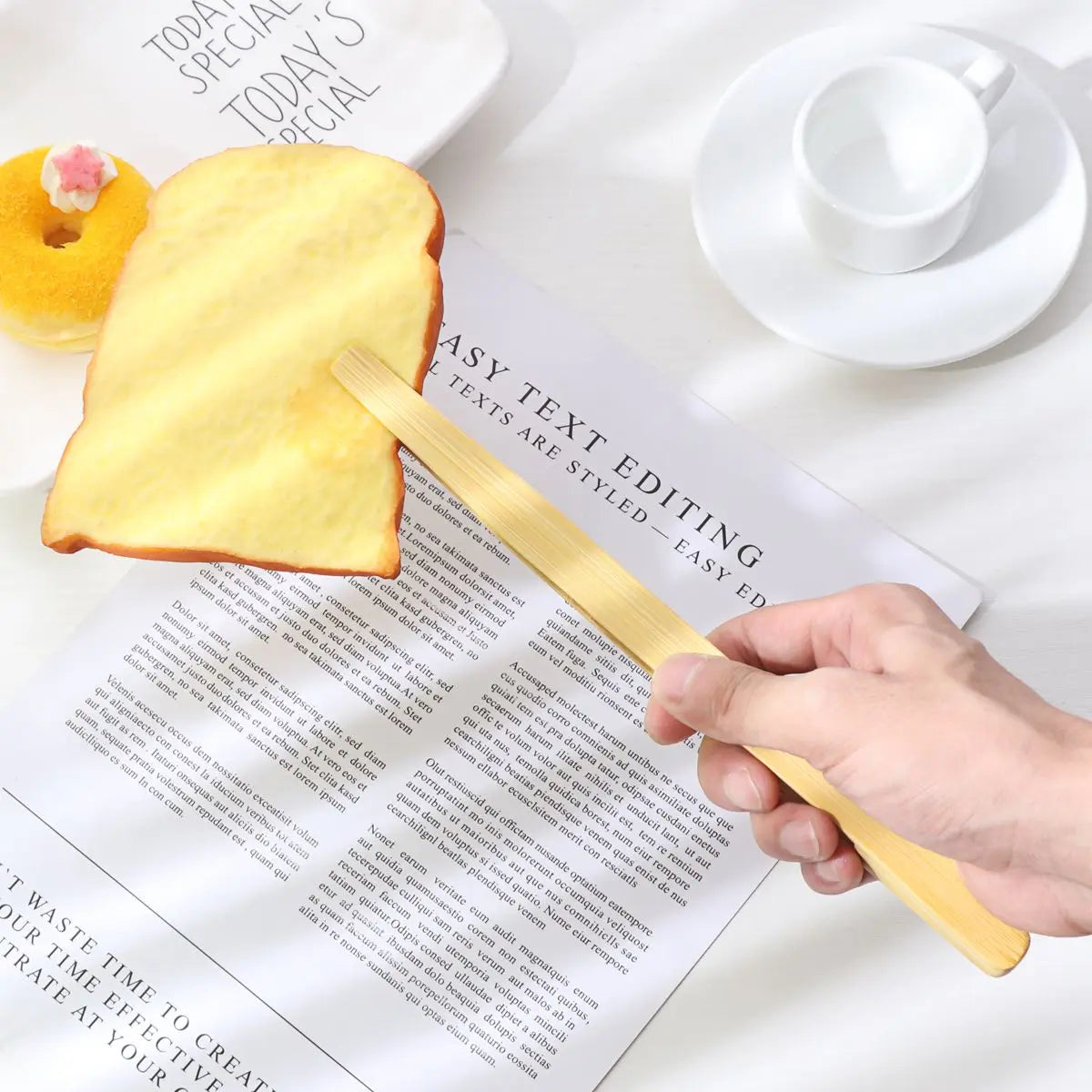 Ergonomic Bamboo Tongs - Kitchen Utensils for Comfort & Style