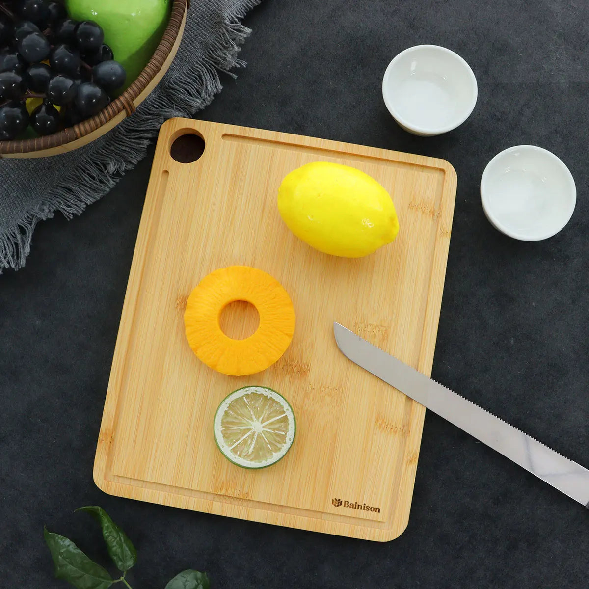 Eco-Friendly Kitchen Bamboo Cutting Board - Durable & Stylish