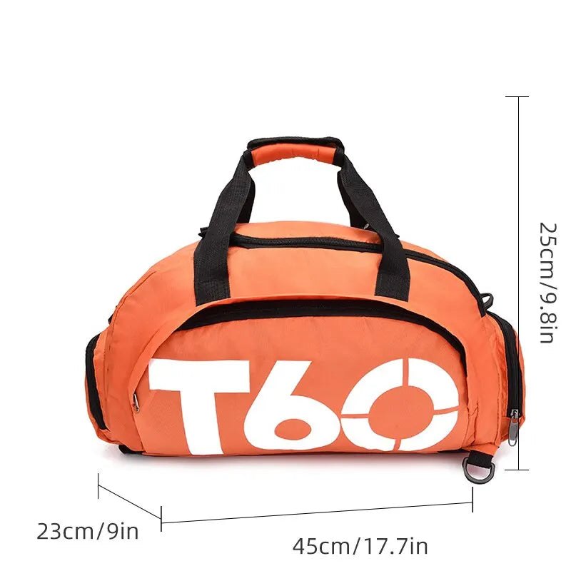 Waterproof Gym Bag for Fitness Enthusiasts - Sporty, Portable, and Ultralight