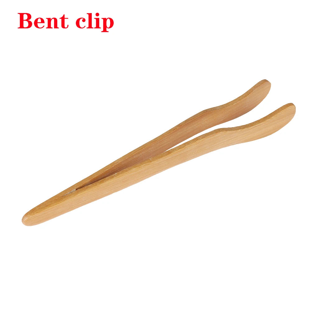 Wood Cooking Utensil Tea Leaf Matcha Sticks Teaware Spice Gadget Spoon Teaware Black Bamboo Kitchen Tool 180*10*10mm