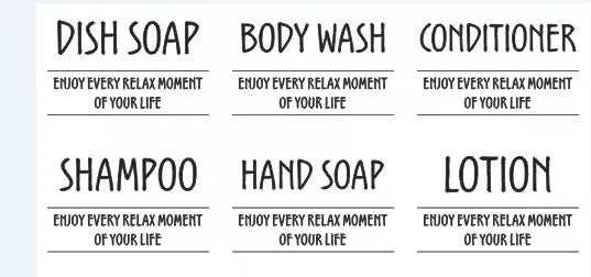 1PCS 300/500ML Bamboo Pump Dispenser Bathroom Shampoo Dish Soap Bottle Lotion Refillable Shower Gel Liquid Frosted Container