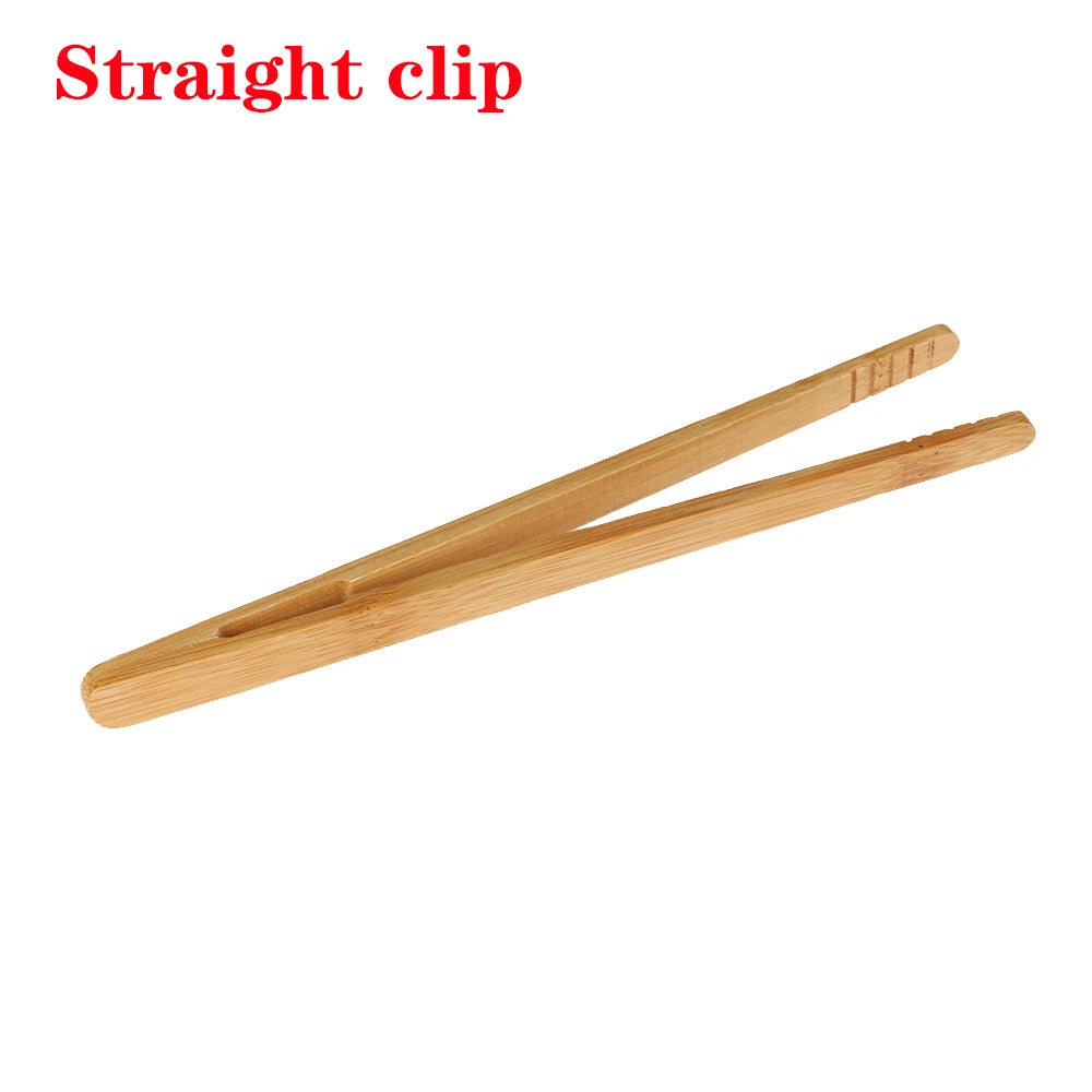 Wood Cooking Utensil Tea Leaf Matcha Sticks Teaware Spice Gadget Spoon Teaware Black Bamboo Kitchen Tool 180*10*10mm