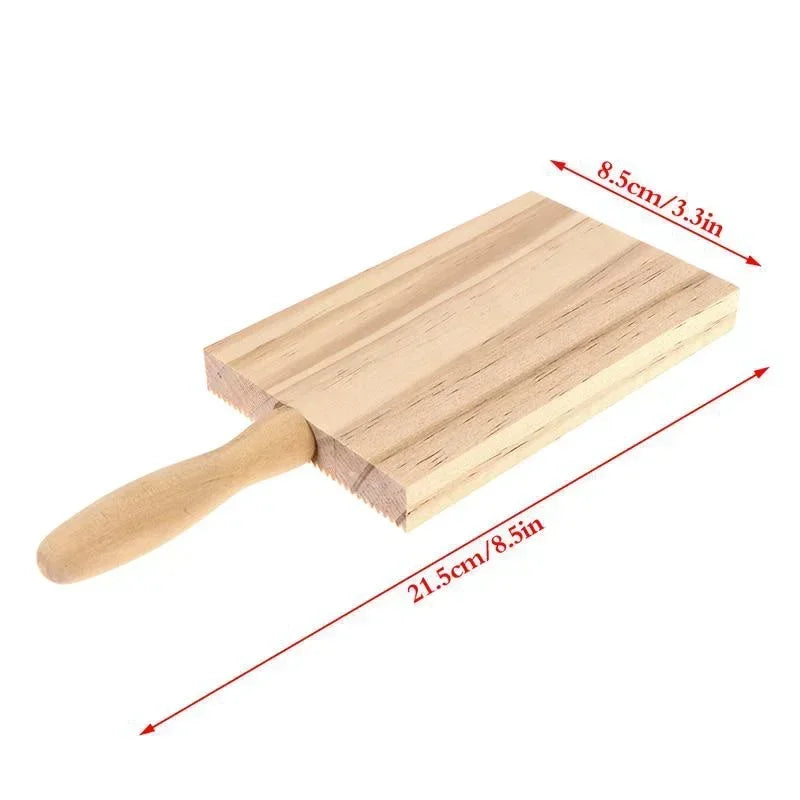 New Kitchen Cooking Tools Wooden Garganelli Board Practical Gnocchi Macaroni Making Small Supplies Creative Accessories Supplies